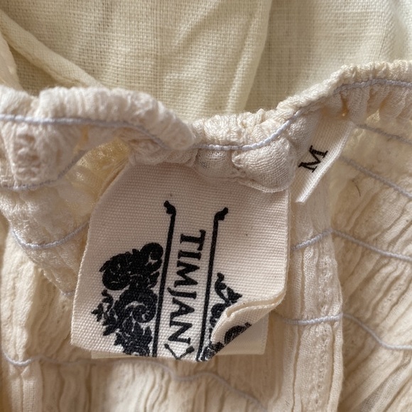 Timjan Design Off White Esmeralda Dress M - Picture 12 of 13